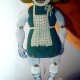 baba v síti odpočinek 24x16cm originál
