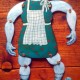 baba v síti odpočinek 24x16cm originál