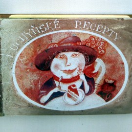 SMALTOVANÁ CEDULKA