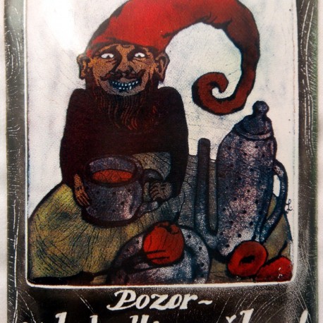 SMALTOVANÁ CEDULKA